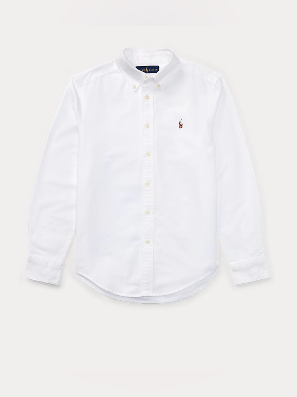 RALPH LAUREN Boys The Iconic Oxford Shirt - 8